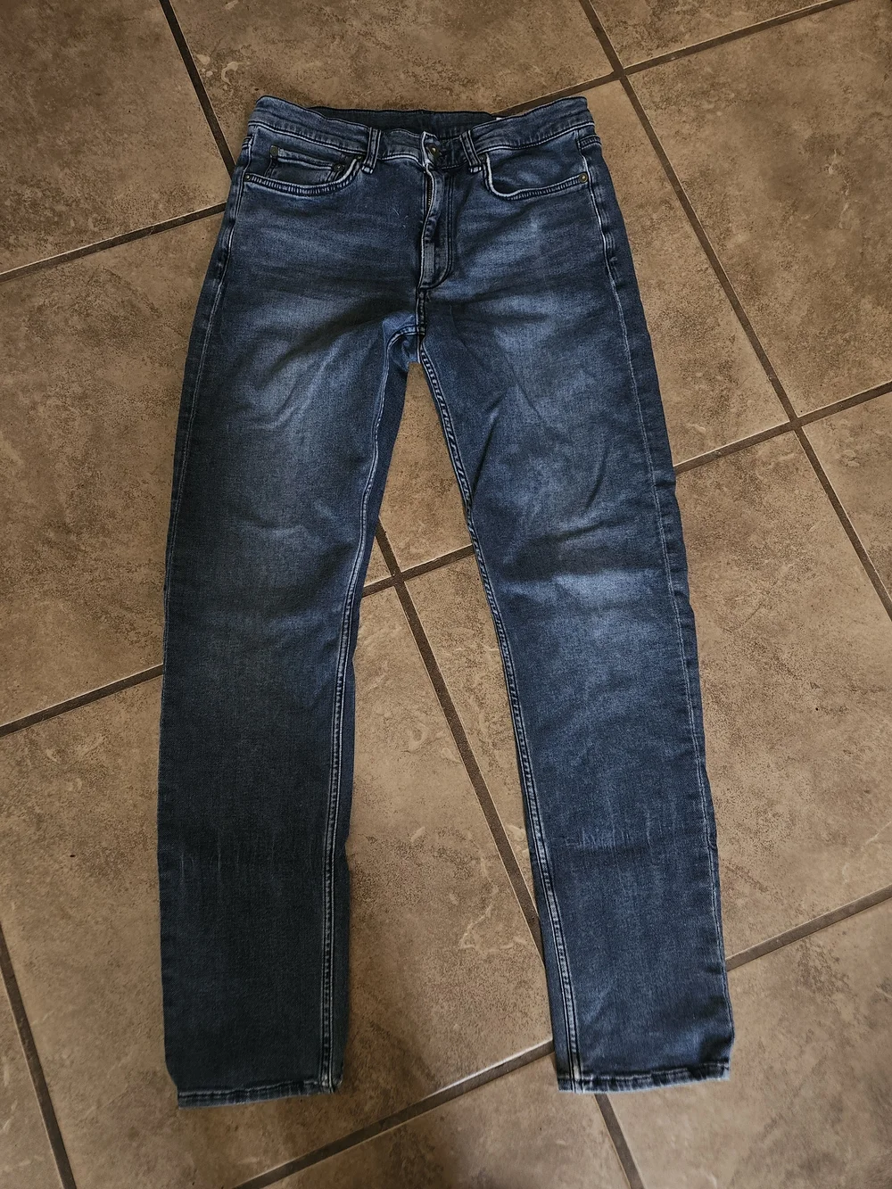 rag & bone Men's Slim Straight Dark Indigo Jeans 31x32
